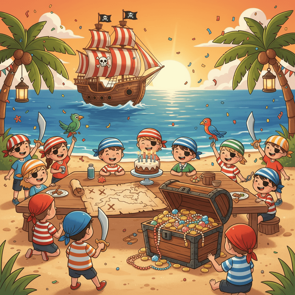 Escape game pirate : scénario complet